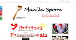 Desktop Screenshot of manilaspoon.com
